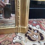 Louis Philippe era mirror with restored gold leaf