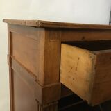 19th-century walnut writing desk
