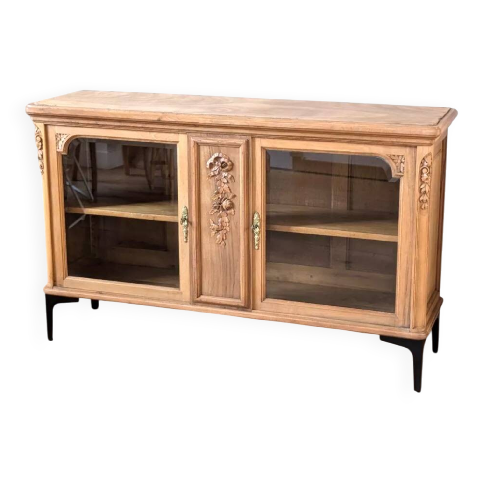 Antique solid wood sideboard, reimagined