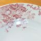 Hollow porcelain plate of St Amand and Hamage model Campanule