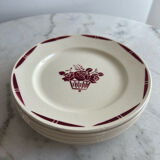 Set of 6 Badonwiller dinner plates