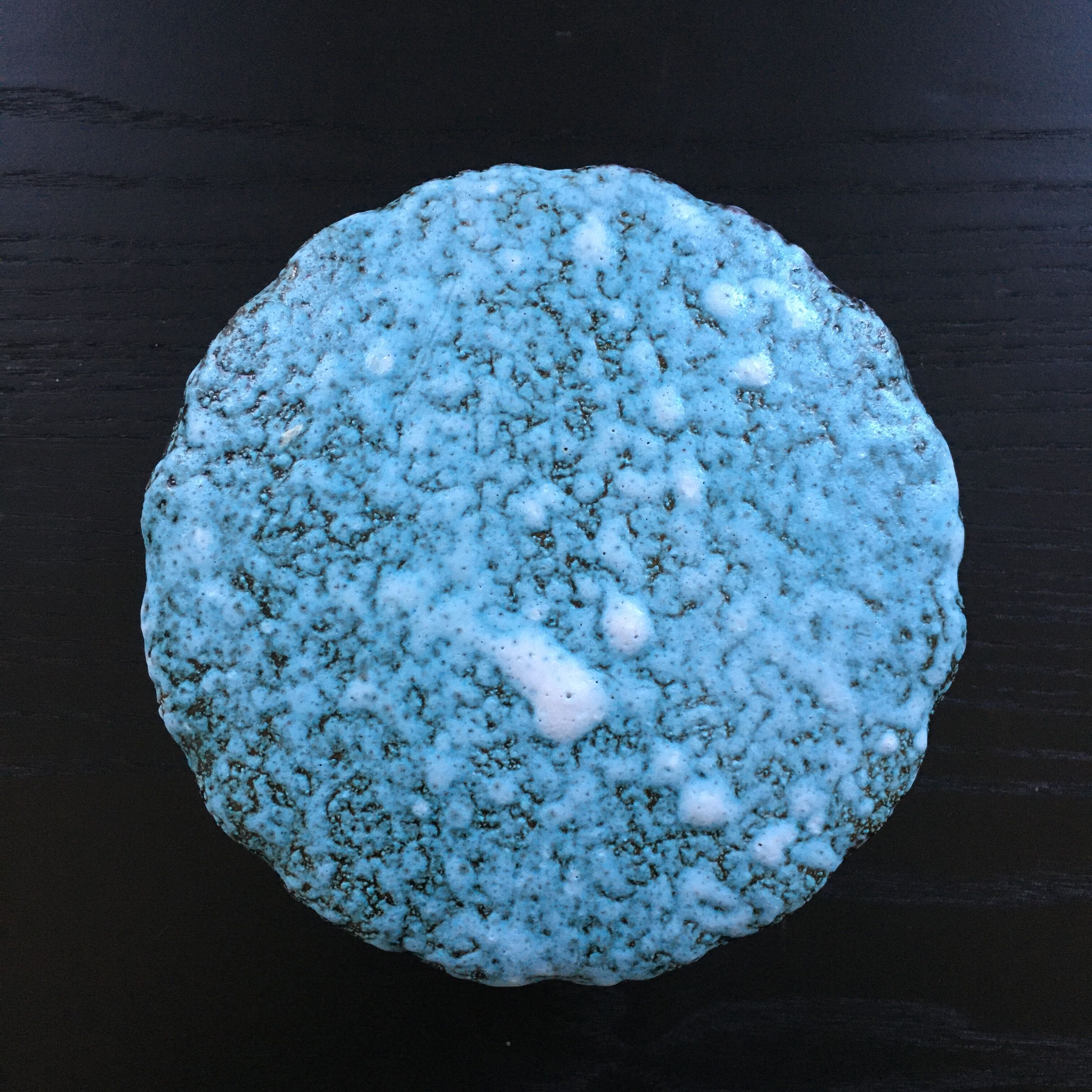 Boîte bleue écume de mer