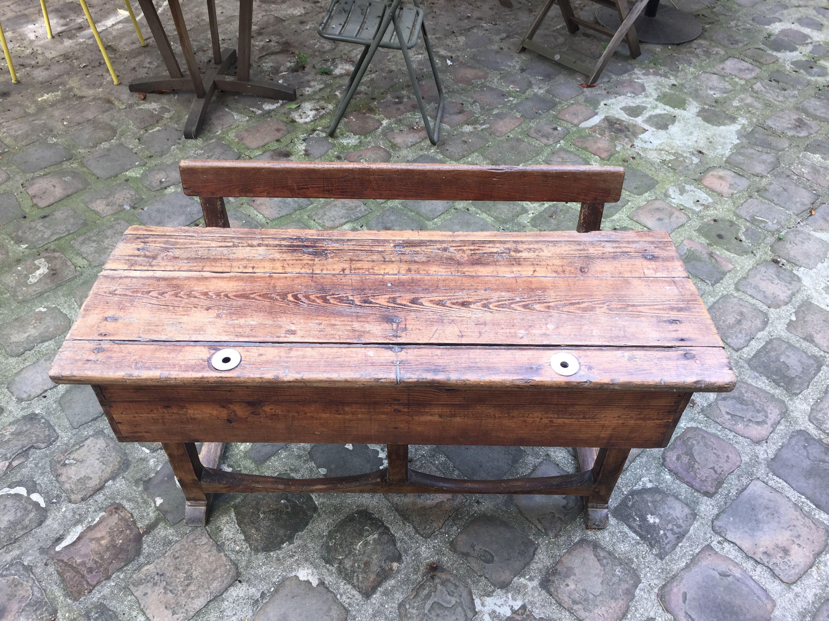 Vintage school desk