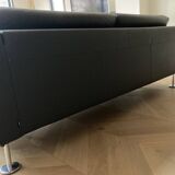 VITRA Park Sofa – Jasper Morrison – premium grey leather canapé