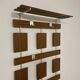 Wall coat rack