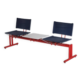 Vintage bench with two seats 1980