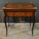Mahogany Games Table, Louis XV/Louis XVI Transition Style – Late 19th Century