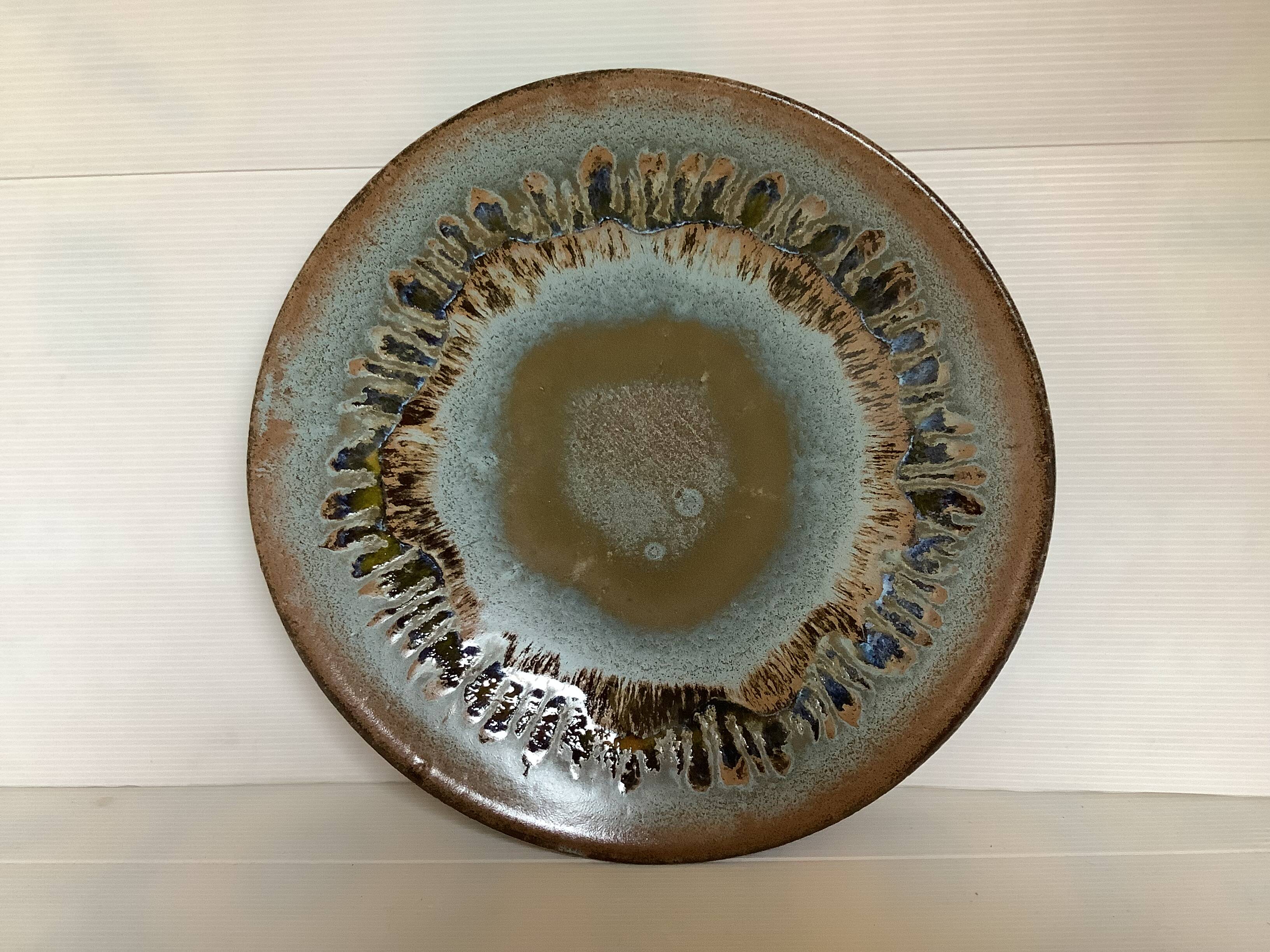 Ceramic catchall by Auguste Michiels Ostend