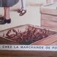 School poster "at the fish merchant" 50s