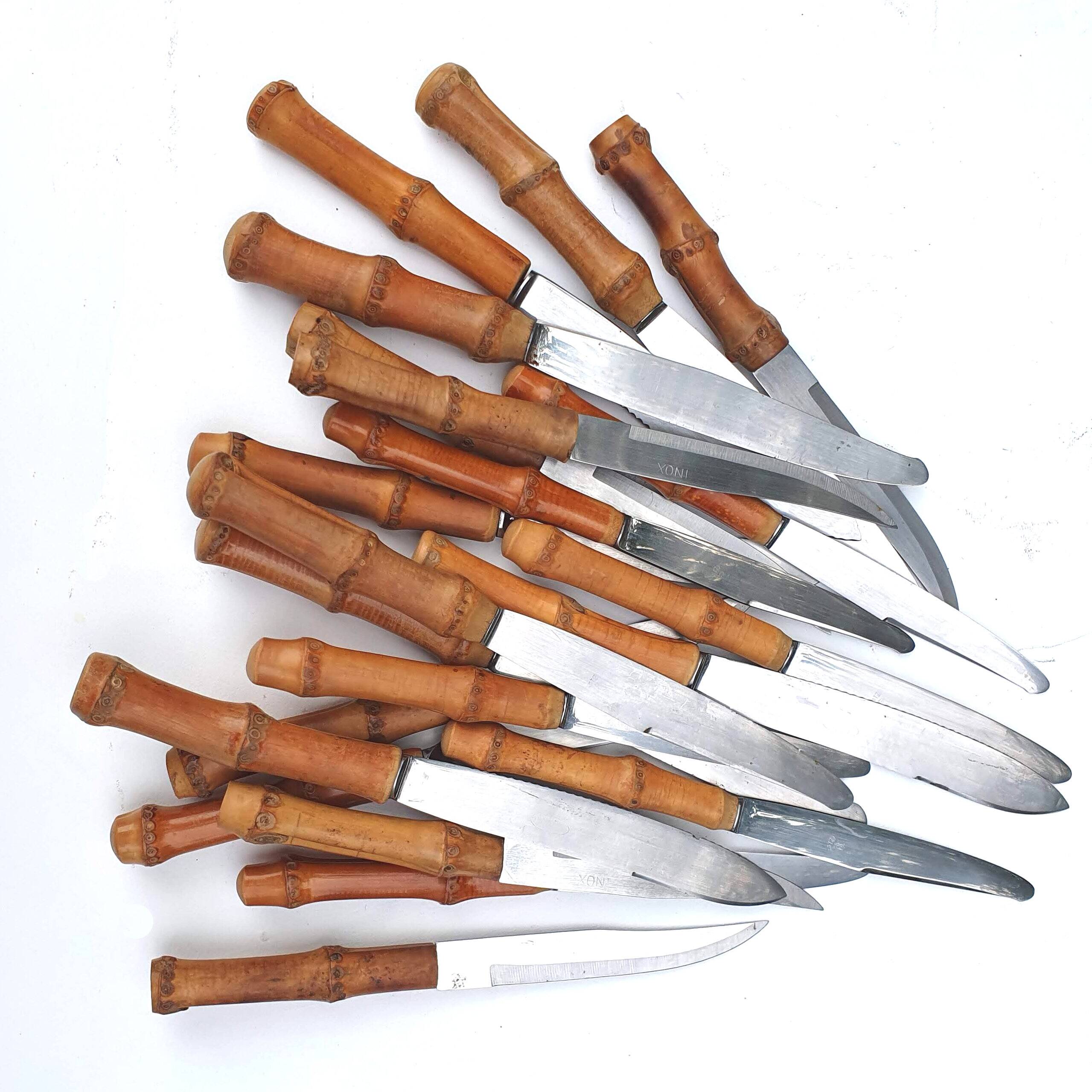 Riviera 1960 bamboo knives