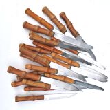Riviera 1960 bamboo knives