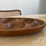 Brutalist wooden dish