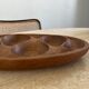 Brutalist wooden dish