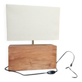 Lampe rectangulaire style scandinave