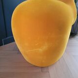 Rabbit chair by Stefano Giovannoni - Large velvet model