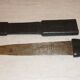 Tuareg knife with wooden case covered with leather 56 cm