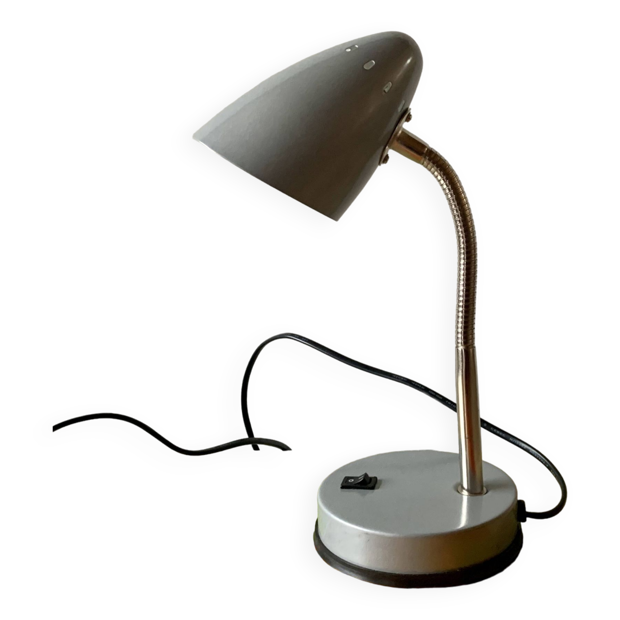 Boxford vintage metal desk lamp - made in Holland