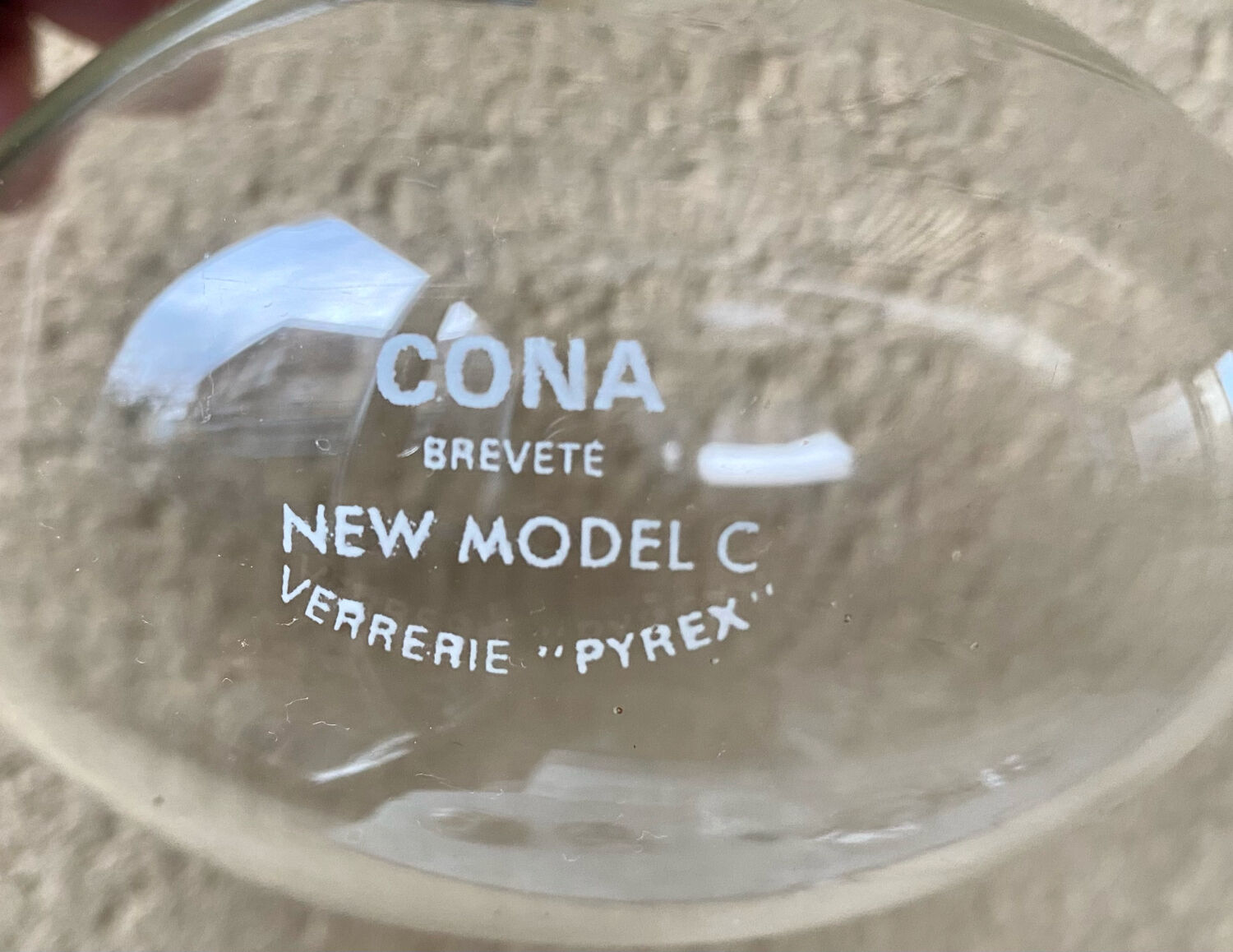 Vacuum coffee maker Cona Kirby Beard New model C 4-6 cups vintage 60s perfect condition