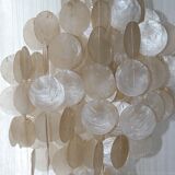 Hanging lamp of mother-of-Pearl 60s
