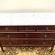 Antique Louis XVI style chest of drawers in Parisian style mahogany