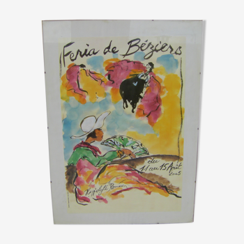 Affiche Féria de Béziers