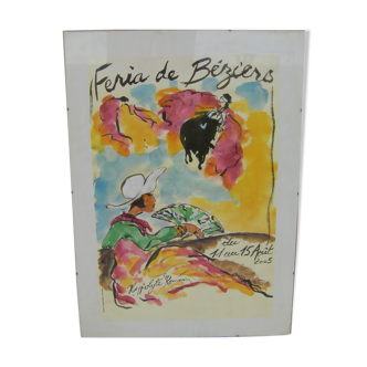 Affiche Féria de Béziers