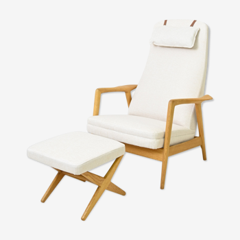 1960s Armchair by Alf Svensson for DUX