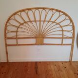 Rattan headboard