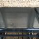 Paire de tables de chevet plexi et chrome
