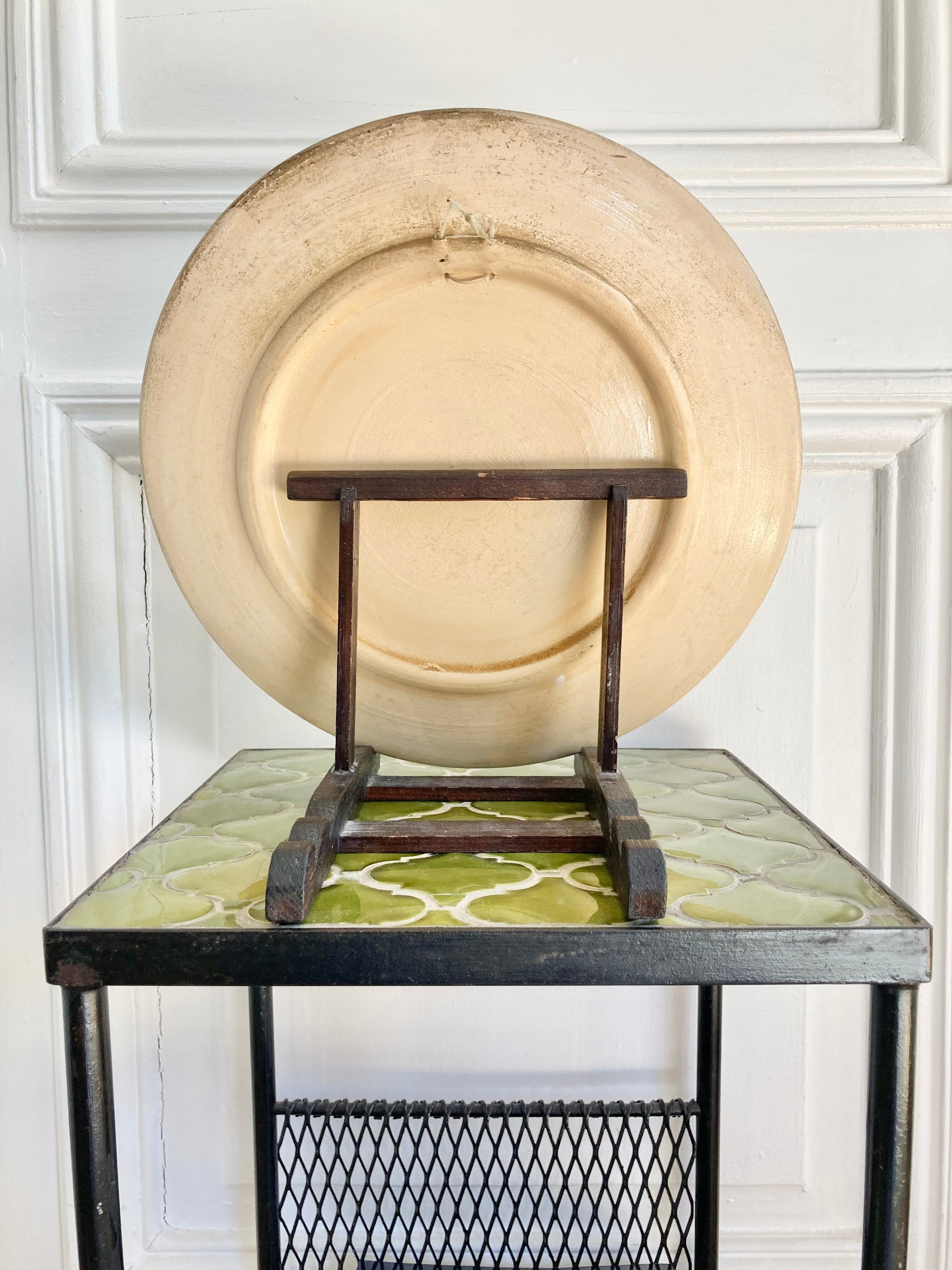 Moroccan ceramic dish