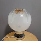 Murano globe table lamp by Mazzega, 1960s, 1970s
