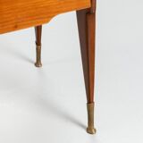 Pair of nightstands in teak La Permanente Mobili Cantù Italy 1950