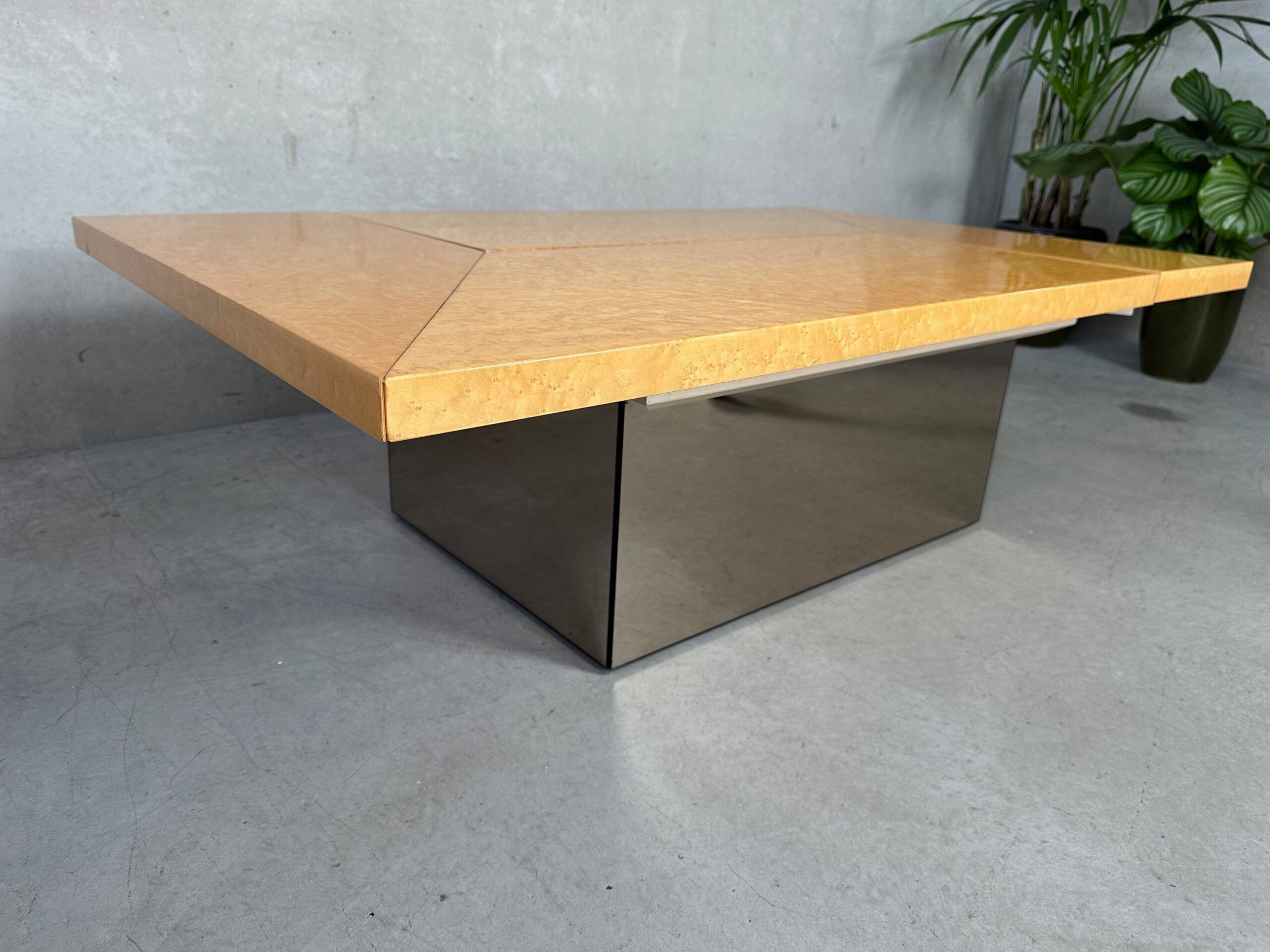 Vintage coffee and bar table – Paul Michel – 1970s