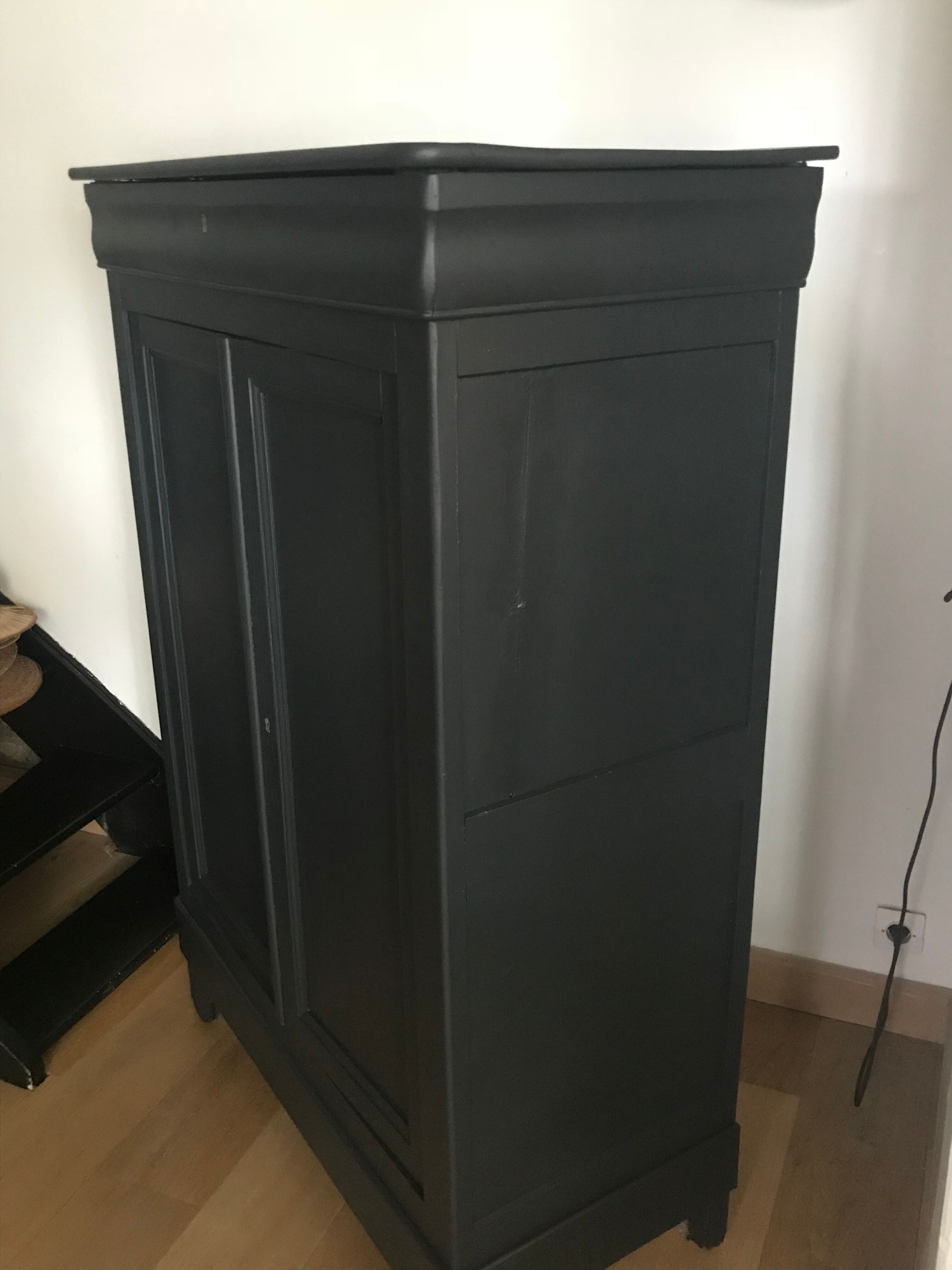 Antique Parisian wardrobe