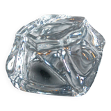 Ashtray in blown crystal DAUM France DESIGN Modernist 1960