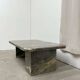 Vintage rectangular coffee table in marble