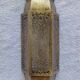 Moroccan brass wall lamp with an antique look