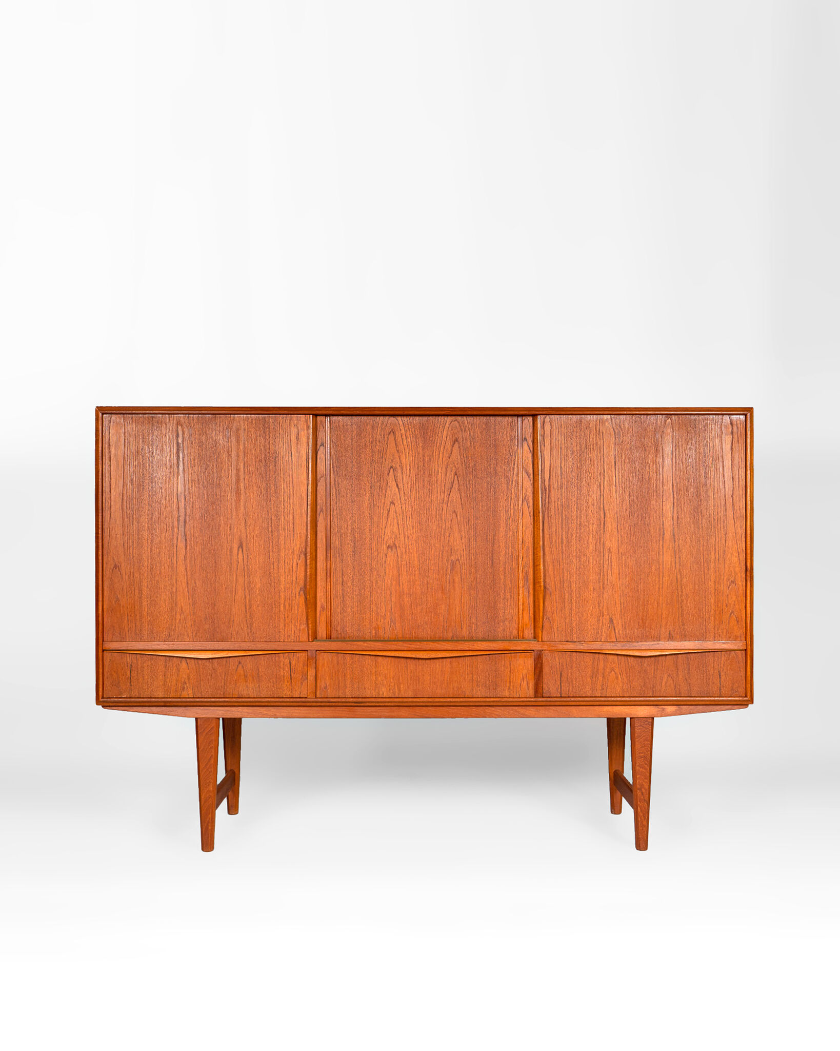 Mid Century Danish Teak Sideboard by E.W. Bach for Sejling Skabe