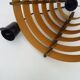 Scandinavian pendant light by Linus Bopp Limbach in pine slats. 1960s