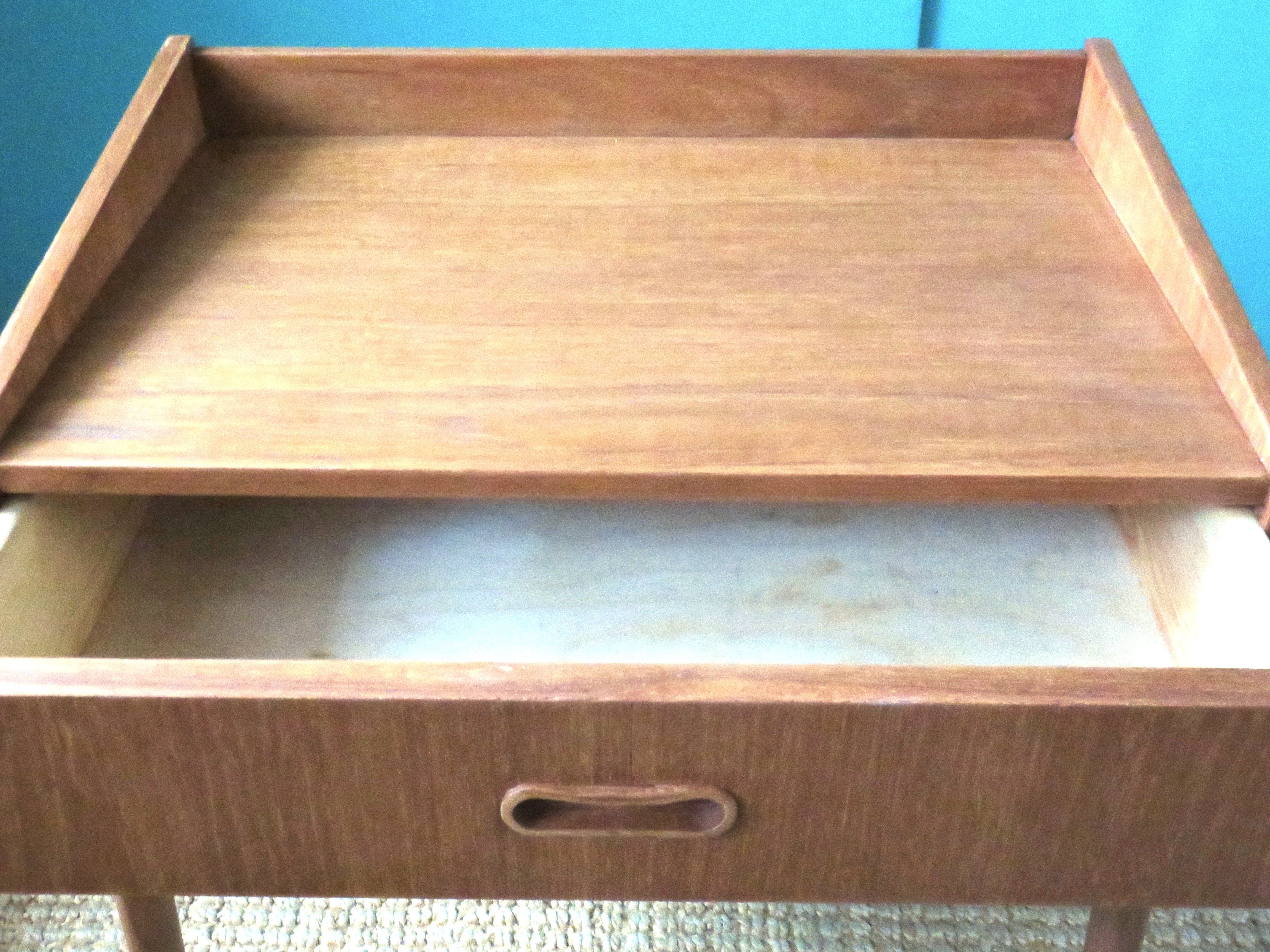 Bedside table with drawer. Denmark 1955