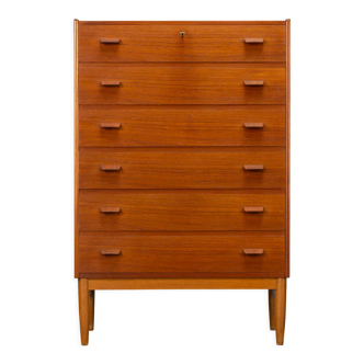 Danish Teak Chest of Drawers from Munch, 1960s