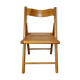 Chaise pliante cannée