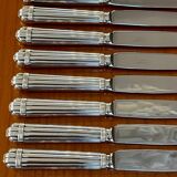 Christofle aria 12 dessert knives new condition