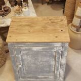 Blue-grey patinated sideboard / jam cupboard