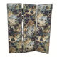 Three-panel screen, upholstered in Verdure style, 1950s – France