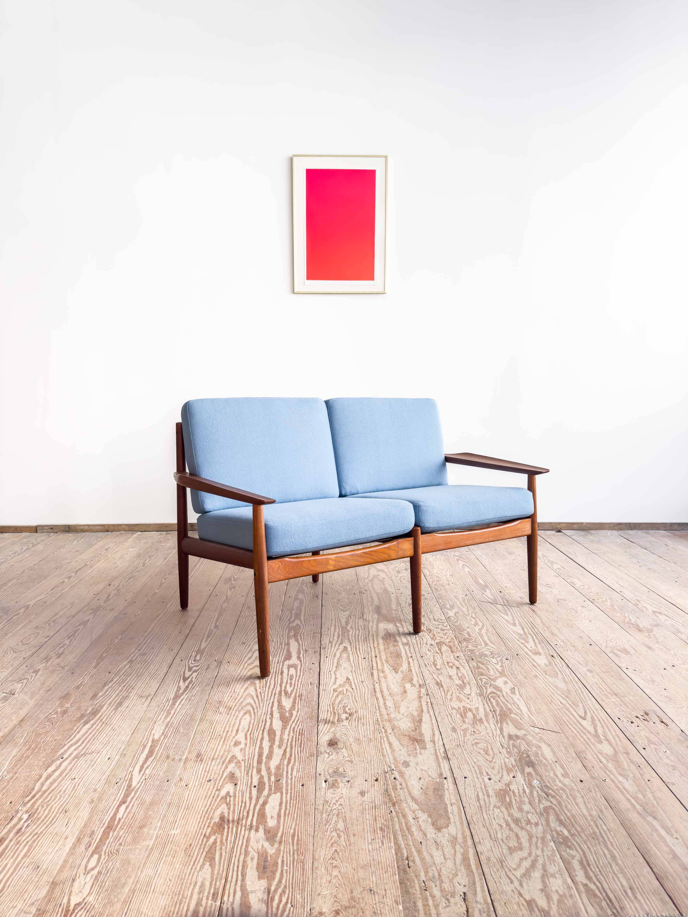 Canapé deux places danois Mid-Century Modern par Glostrup, années 1950