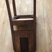 Lot de 5 chaises Art deco + une avec pied cassé