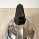 Vintage kettle in chrome metal and bakelite