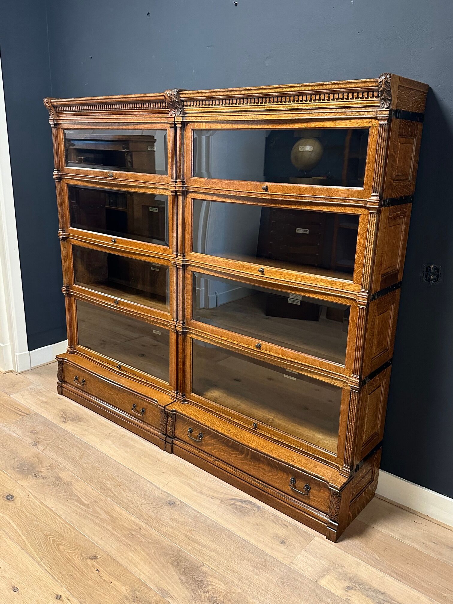 Original stackable Globe Wernicke Bookcase