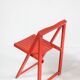 Vintage wooden folding chairs 1960s